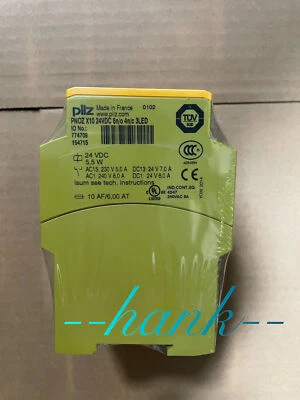 Brand New For Pilz PNOZ X10 24VDC 6n/o 4n/c 3LED 774709 Safety Relay Module - Image 1 of 4