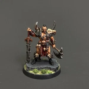 Warhammer AOS Slaves to Darkness Darkoath Chieftain Presale Painted Gallery Army - Picture 1 of 3