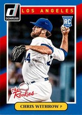 Chris Withrow 60 2014 Donruss The Rookies Rookie RC