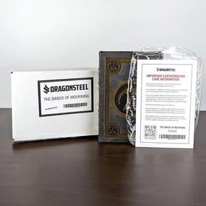 Brandon Sanderson BANDS OF MOURNING Leatherbound NUMBERED and SIGNED - IN HAND - Picture 1 of 20