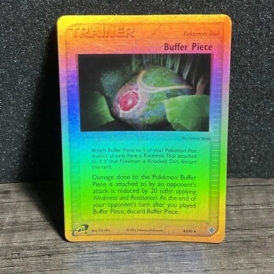 Buffer Piece Trainer 83/97 Reverse Holo EX Dragon Pokemon Card E Series - Image 1 of 4
