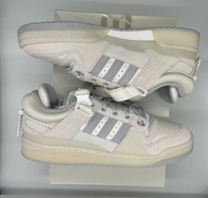 Adidas Forum Buckle Low x Bad Bunny Last Forum White | UK 12,5 US 13 | Brandneu - Bild 1 von 8