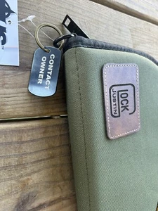 Pistola personalizada QR TAG alfombra acolchada estuche pistola de mano almacenamiento con bolsa con cremallera - Imagen 1 de 4