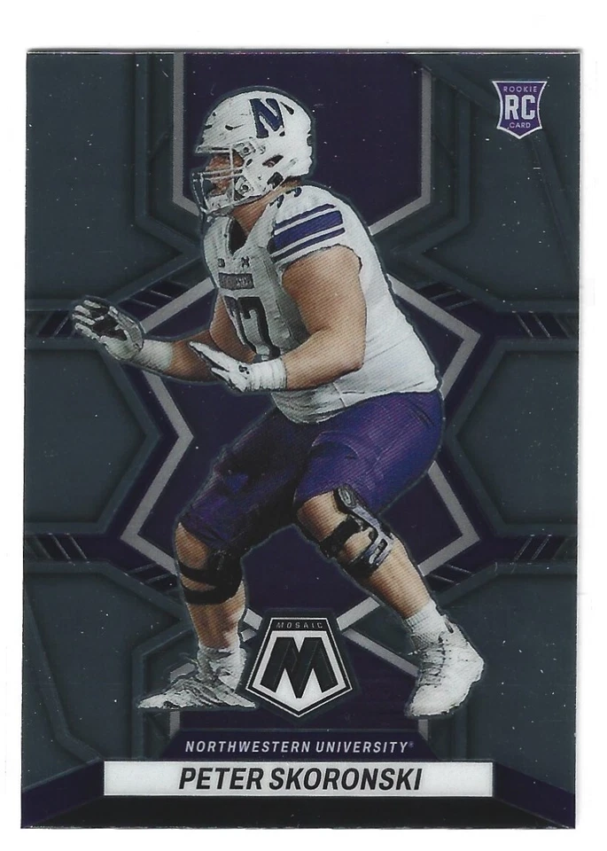 2023 Panini Mosaic Draft Picks Peter Skoronski Base # 42 - Image 1 of 1