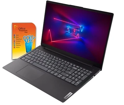 Lenovo 15,6" Laptop Intel N4500 / 2x2,8Ghz /bis 32GB /2TB/ Win11  + Office2021 - Bild 1 von 4