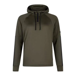 Canterbury ladies Hoodie 1/4 zip Dark Khaki Green size 10, 12 or 14 rrp £60 NEW - Picture 1 of 4