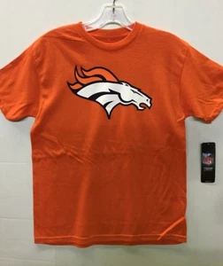Denver Broncos NFL Youth Orange Basic Logo T-Shirt, Medium - Picture 1 of 2
