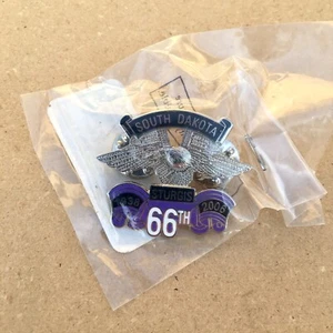 NEW 66th Sturgis Rally Collectible Enamel Pin  Lapel Hat Tac  South Dakota 2006 - Picture 1 of 3