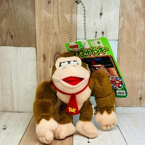 Takara 2000 Nintendo Donkey Kong Plush Keychain - Picture 1 of 11