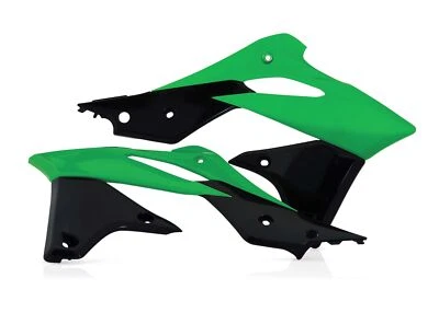 Acerbis Radiator Spoiler Green/Black Kawasaki KX 250 F 2013-2016 0016882.377 - Image 1 of 2