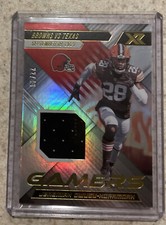 2022 Panini XR Jeremiah Owusu-Koramoah Gamers Game Used Patch /49 Browns