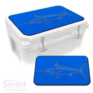 SeaDek Pad Top fits YETI Tundra Cooler - Marine EVA Mat - BB/B - SD Marlin - Picture 1 of 6