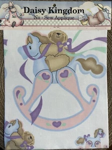 Daisy Kingdom Applikation ohne Nähen, Bügelbild, Babymotiv, NEU, SKU- F1691492 - Bild 1 von 2