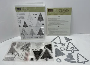 Stampin Up! Peaceful Pines Stempelset 139728 & Perfect Pines Framelits Dies Lot - Bild 1 von 14