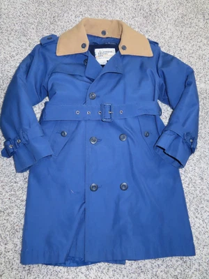 Gabardina retro vintage LONDON FOG niños 6 forro de felpa extraíble Foto 1 de 4