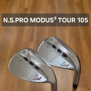 Edel SMS Wedges 52° T Grind & 56° C Grind Modus 105 R Shaft Set - Picture 1 of 12