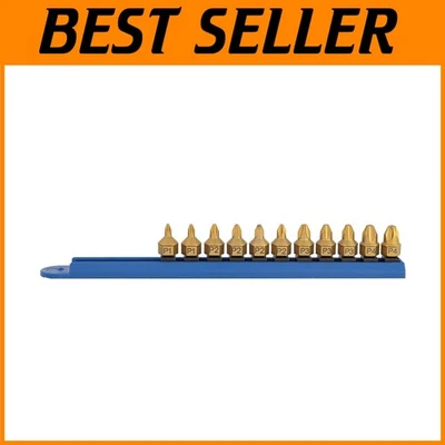 Titanium-Coated 10-Piece Low-Profile Dual Drive Phillips Set - Durable Precision - Image 1 of 4