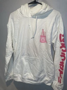 NWT Hello Kitty Sanrio Pink And White Hoodie - Picture 1 of 5