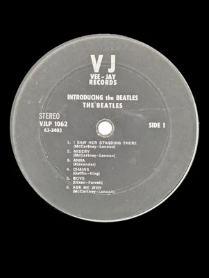 The Beatles ‎– Introducing, thin STEREO, VJ block logo, MR pressing, US, 1964 - Image 1 of 4