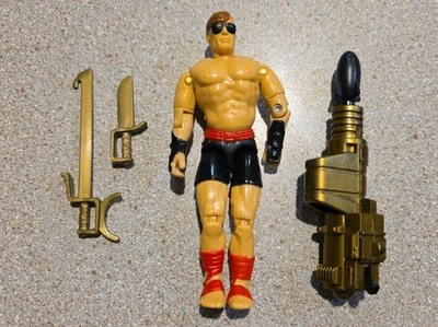 复古 1993 孩之宝 Mortal Kombat Johnny Cage 特种部队 100% 完整 — 第 1/2 张图片