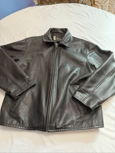 Chaqueta de cuero suave Eddie Bauer Stine Legend para montar motocicleta para mujer talla grande - Imagen 1 de 7