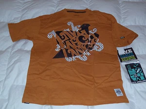 Auténtica mecánica en vivo Mostaza Hombre Cuello Crew Tee Size M* - Imagen 1 de 3