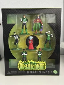 DC Direct 2001 7-Piece Green Lantern Figure Set NIB Signed By MARTIN NODELL - Picture 1 of 3