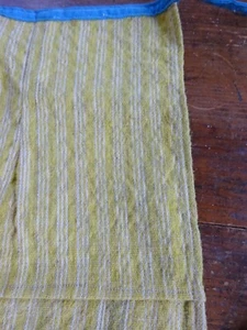 Delantal de lana tejido a mano vintage textil étnico Grecia, pueblo griego del norte - Imagen 1 de 7