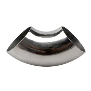 Stainless Steel Elbow 90&#176; Mandrel Bend Elbow - Caliber 2" Thickness 16GA/.0 - Picture 1 of 9
