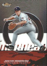 2005 Finest Minnesota Twins Baseball Card #81 Justin Morneau