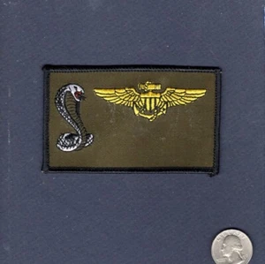 HMLA-367 SCARFACE USMC Helicóptero Escuadrón Naval Aviador Nombre Etiqueta Parche - Imagen 1 de 1