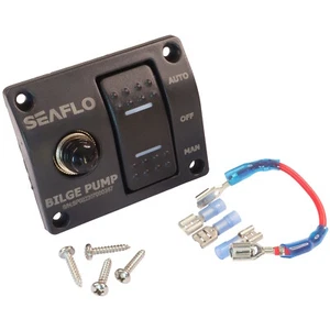 Seaflo Bilge Pump Switch, 12 or 24 Volts, Auto/Off/Manual Plastic Construction - Picture 1 of 4