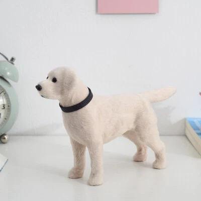 Simulation Toy Dog Realistic Labrador Dog Puppy Lifelike Hollow Companion Toy 1x - Image 1 of 4