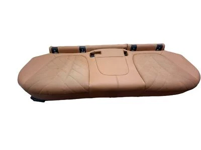 2019-2023 BMW X5 G05 REAR SEAT LOWER BENCH CUSHION | COGNAC SENSAFIN KPRI *NOTE* - Image 1 of 4
