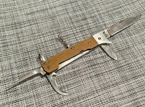 USSR Hunting pocket folding knife12,16 gauge case extractor Voenokhot Kolpino - Picture 1 of 9