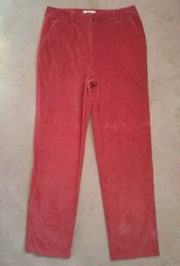 Talbots Womens Coral Corduroy Pants Size 6/8 Boot Stretch - Picture 1 of 5