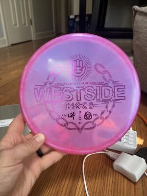 Vip ice chameleon harp 176g disc golf rare hand eye supply - Image 1 of 3