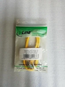 CAT5E-UTP-Yellow 1m Netzwerkkabel - Bild 1 von 1
