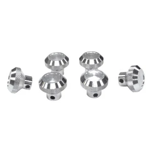 Billet Aluminum Dash Knob Set for Jeep CJ5 CJ7 CJ8  1976-1986  RT27001 Crown - Picture 1 of 1