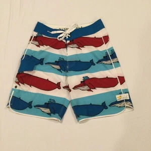 Billabong Andy Davis Whale Boys Board Shorts Swim Trunks Sz 26 - Picture 1 of 9