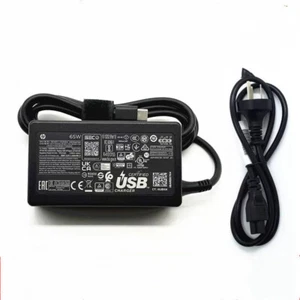 Genuine 65W USB-C Charger for HP Elite x2 1012 G1 1012 G2 210 G2 L65505-002 NEW - Picture 1 of 3