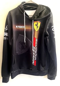 Men's Scuderia Ferrari M Franco F1 Formula 1 Racing Hoodie Size Medium - Picture 1 of 7