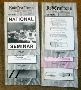 6 - Vintage RodCrafters Journals - 1983 Complete - Excellent Condition - Picture 1 of 1