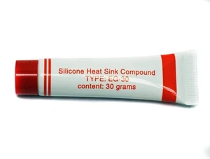 1 Bottle Silicon Heat Sink Compound Paste EG-30 30g -100℃ ~ +200℃ 0.9W/MK - Picture 1 of 2