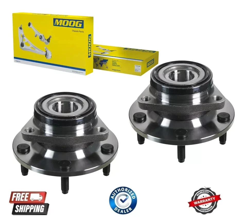 MOOG 4WD Front Wheel Bearing & Hub for 94 95 1996 1997 1998 1999 Dodge Ram 1500 - Image 1 of 1