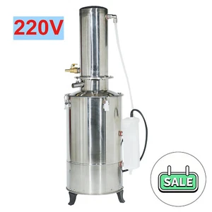 DZ-5L Auto Electrical Distilled Stainless Steel Water Distiller Filter Machine - Picture 1 of 13
