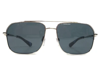 Gafas de sol Burberry B3159 1005/87 plata pulida aviadores con lentes grises Foto 1 de 4