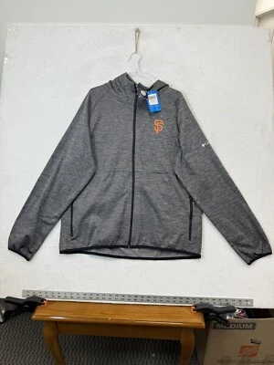 Columbia Golf San Francisco Giants Full-Zip Heather Grey Medium Weight Jacket XL - Image 1 of 4