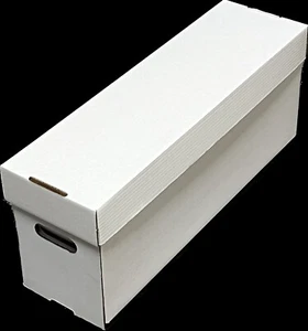 20 CSP COLLECT SAVE PROTECT Long DOUBLEWALL Cardboard Comic Book Storage Boxes - Picture 1 of 7
