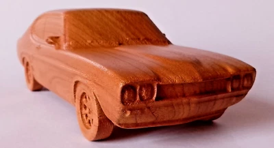 1:15 Capri RS 2600 Wood Muscle Car Rare Model Scale Replica Others on Request - Image 1 of 4